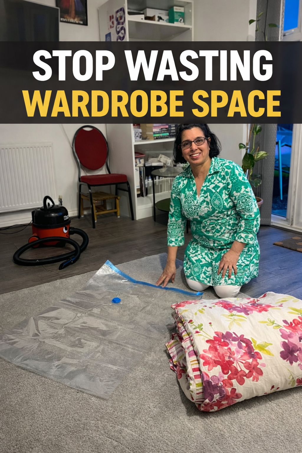 Extra Large Vacuum Storage Bags – Save 80% Space for Duvets, Bedding & Clothes